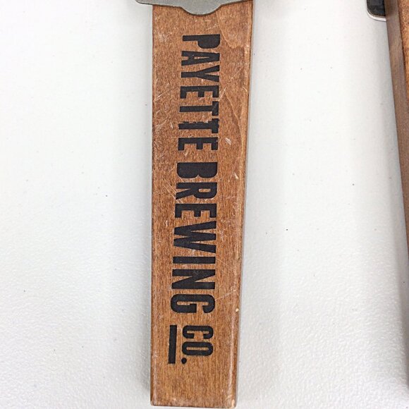 Lot of 2 Payette Brewing Co. Beer Tap Handle Pull Boise Idaho Slaughter House - Picture 4 of 5